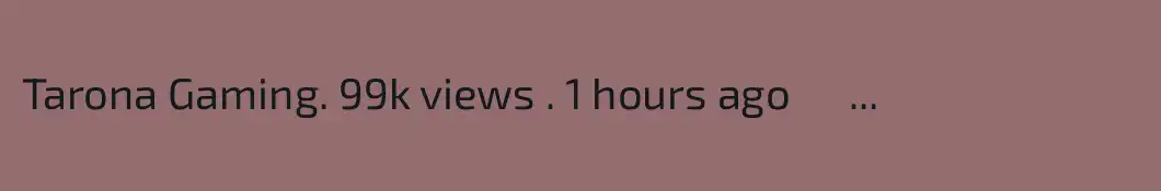 Tarona Gaming. 99k views . 1 hours ago      ...